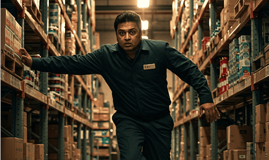 The Dark Store Worker - Ankit, the 40-Second Sprint