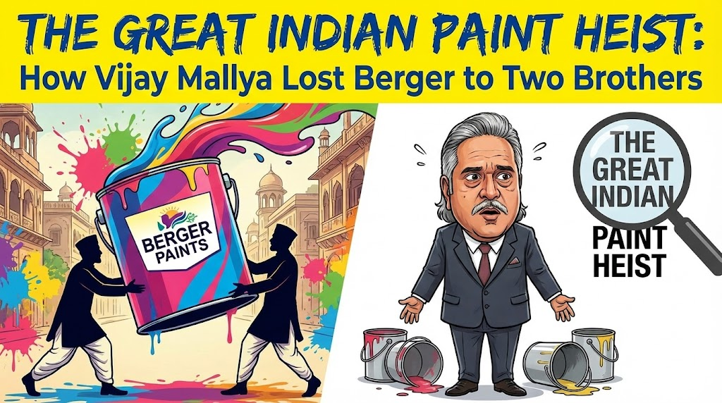 The Great Indian Paint Heist: How Vijay Mallya Lost Berger to Two Brothers